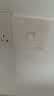 绿联网线网口网络面板 通用超五/六/七类模块加厚86型面板 适用电话电脑房间网络插座 单口1个装 80180 实拍图