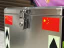 【拍2单更实惠】五星红旗车贴车尾贴电动车贴立体汽车反光贴 反光国旗贴2张（5x8cm)） 实拍图
