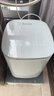 松下（Panasonic）小欢洗 迷你波轮 0.5KG 洗烘一体 全自动小型母婴内裤内衣洗衣机 除HPV血渍 XQB05-AW050 实拍图