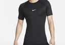 耐克男子轻薄紧身训练短袖上衣速干健身NIKE PRO DRI-FIT FB7933 010黑/白 M 实拍图
