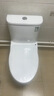 浪鲸（SSWW） 卫浴马桶家用一体坐便器缓降易拆盖板虹吸式座便器节水卫生间 019A【高效冲净 喷射虹吸】 400mm 实拍图