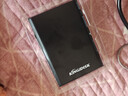 黑甲虫 (KINGIDISK) 500G USB3.0 移动硬盘 SLIM系列 2.5英寸 子夜黑 9.5mm金属纤薄 抗震抗压 SLIM500 实拍图