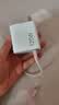 小米（MI）6A 编织快充数据线 1m (USB-A to USB-C) 灰粉 1米 实拍图