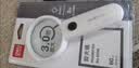 得力（deli）LED灯2.5倍高清阅读放大镜 Ф70mm/Ф22mm双镜片白色老人阅读高清地球仪配件放大镜 实拍图