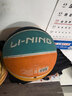 李宁（LI-NING）篮球儿童5号比赛室内外耐磨水泥地幼儿小学生青少年户外橡胶五号 实拍图
