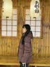 波司登冬羽绒服女士加厚修身休闲脱卸帽立领休闲百搭冬季外套 实拍图