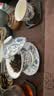 不拙三才盖碗羊脂玉茶碗单个防烫单人茶具一人饮描金青花瓷盖碗两茶杯 实拍图