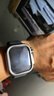 Apple/苹果 Watch S11 智能手表GPS+蜂窝款46毫米亮黑色铝金属表壳黑色运动型表带M/L MFDA4CH/B 实拍图