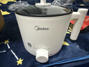 美的（Midea）电煮锅 电热锅 小电锅 宿舍小锅 学生寝室一体泡面小火锅多功能锅 1.7L 电煮锅小型1-2人 XZE1612 实拍图