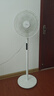 美的（Midea）【幸运草安睡1S】一级能效直流变频声控电风扇家用遥控卧室静音落地扇台式桌面抗菌大风力转页扇 实拍图