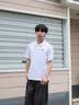 安踏（ANTA）运动Polo衫夏季新款重磅棉质透气多彩短袖高端商务休闲翻领上衣男 扶桑粉 【亲肤棉质-店长推荐】 XL /180(140-160斤） 【官方正品】 实拍图