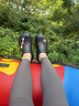 卡骆驰（CROCS）新款泡芙洞洞鞋厚底送女士礼物207521 黑色37-38 实拍图