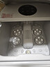 妙界Z7泡脚桶配艾绒热敷坐垫全自动恒温加热电动按摩足浴盆智能UV杀菌洗脚桶三伏康养送长辈生日礼物灰 实拍图