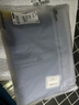 蕉内（Bananain）棉棉301H睡衣男女士纯棉吸湿速干情侣家居服长袖套装空调房夏季 【男士】雪蓝 L 实拍图