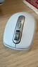 罗技（Logitech）大师系列 MX Anywhere 3S 静音鼠标 无线蓝牙双模 商务办公 便携 太空银 接收器另购 苹果鼠标适配 实拍图