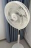 美的（Midea）【飓风节能】七叶柔风立式电风扇/家用轻音落地扇/台式小型风扇/大风力遥控定时摇头风扇 SAH35BSJ 实拍图
