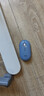 罗技（Logitech）PEBBLE 2.0 无线蓝牙鼠标 静音鼠标 办公鹅卵石便携 升级Pebble2代 蓝色 实拍图
