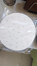展艺 蒸笼纸28cm*100张圆形 食品级一次性包子馒头蒸屉蒸锅防沾垫纸 实拍图