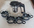 【京东物流】茶壶套装整套茶具大容量玻璃茶杯带滤网耐高温泡茶具 1000ML一壶+四杯套装【无茶盘】 实拍图