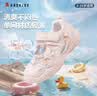 ABC KIDS女童休闲鞋秋季中大童镂空透气单鞋时尚百搭运动鞋 粉色27 实拍图
