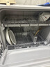 松下（Panasonic）台式洗碗机二代H1D【小尺寸大容积58L】独立烘干 80℃高温除菌 洗烘一体 软水系统 家用台面独立式 实拍图