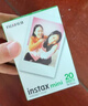 富士（FUJIFILM）【618抢先购】 instax 3英寸立拍立得相机mini迷你相纸 一次成像胶片胶卷 双包+相册+冰箱贴+收纳盒+边框贴【含20张白边】 官方标配 实拍图