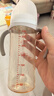 贝亲（Pigeon）自然离乳 PPSU重力球吸管双把手奶瓶 330mL 12月+ AA253 实拍图