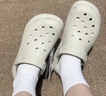 卡骆驰（CROCS）（crocs）经典泡芙Clog男女沙滩洞洞鞋凉拖鞋 207521-2Y2 37 实拍图