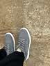 枫叶（leaveland）意大利男鞋2026秋冬新品网面透气男士休闲板鞋百搭软底小白鞋子男 灰色（皮鞋码） 41 实拍图