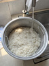 美的（Midea）低糖电饭煲 4升0涂层电饭锅家用智能米汤分离沥米饭煲316L不锈钢3-8人多功能微压蒸柴火饭锅4E62LS 实拍图