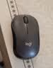罗技（Logitech）M196 无线蓝牙鼠标 办公鼠标 笔记本商务办公家用 小巧便携 对称手型 石墨灰 实拍图