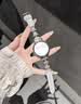 iboann适用华为GT6表带女生watchGT5手表GT4腕带帆布星星GT5Pro女款个性通用OPPOwatchX3/x2mini18mm接口 实拍图