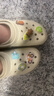 卡骆驰（CROCS）檀健次同款经典泡芙洞洞鞋百舒适男沙滩鞋女鞋休闲鞋|207521 骨白色-2Y2(含智必星) 39 (240mm) 实拍图