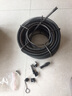 天地通家用电动管道疏通机器 手摇钢丝 马桶通下水道工具 钢丝 厨房厕所 20米密簧套装+进给器 实拍图