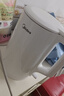 美的（Midea）电热水壶烧水壶食品级304不锈钢自动断电双层防烫全钢无缝1.5L容量 MK-HJ1566 实拍图