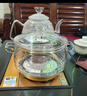 金灶（KAMJOVE）底部全自动上水电热水壶 茶台烧水壶烧水保温一体机全自动恒温 H9 香槟金【20x37cm】 1个 实拍图
