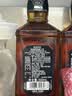 杰克丹尼（Jack Daniels）美国田纳西州 调和型威士忌 黑标双支礼盒装500ml *2  节日送礼 实拍图