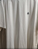 杰克·琼斯（JACK&JONES）26年男装四季打底T恤男士凉感透气多色情侣款短袖t恤水洗不易走形 白色A06 M 175 实拍图