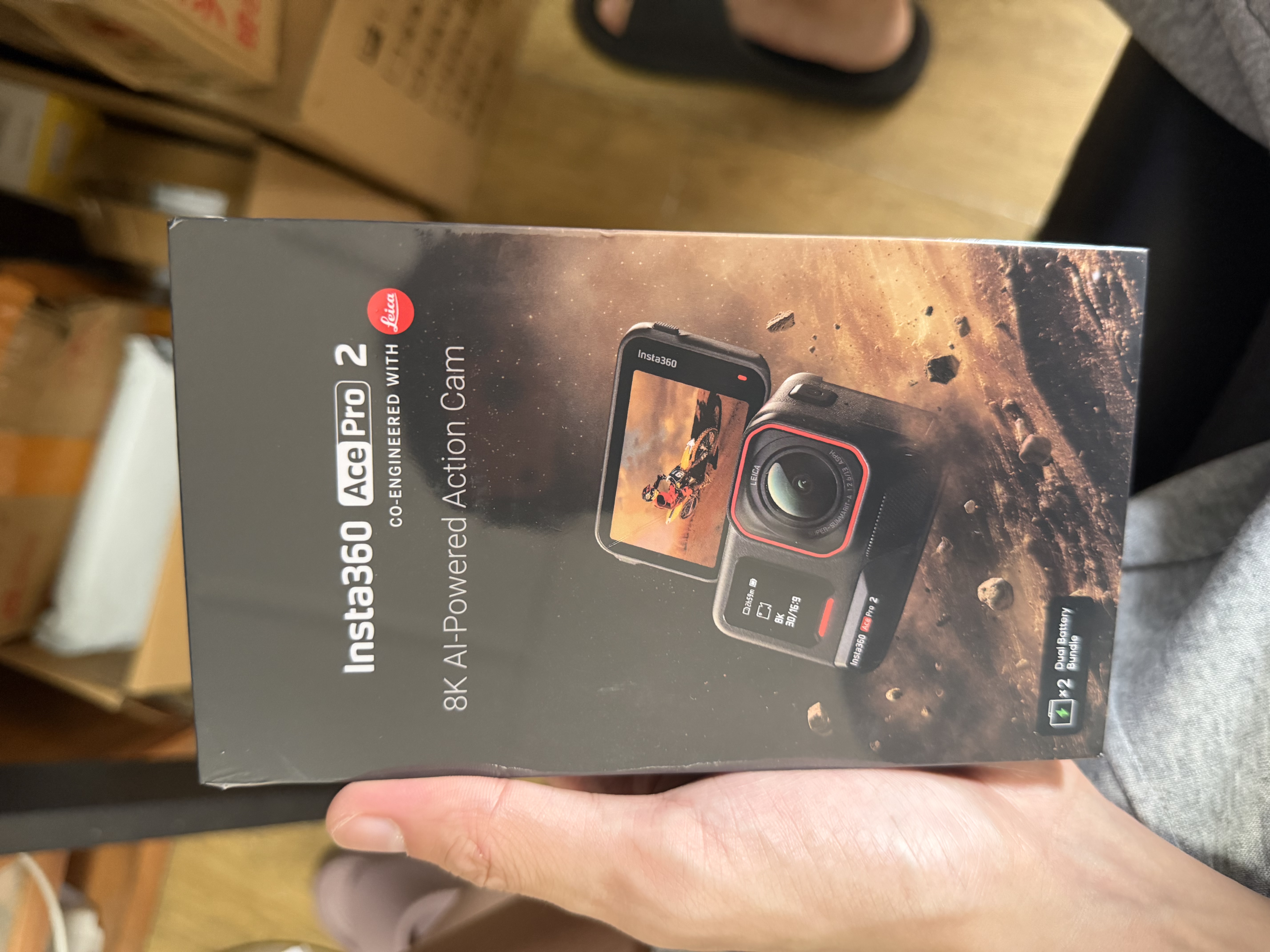 影石Insta360Ace Pro 2运动相机徕卡镜头街拍Vlog 徕卡镜头卓越夜景智能防抖 冰川白 单电池版入门街拍套装 实拍图