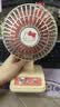 名创优品（MINISO）三丽鸥复古迷你小风扇Hello Kitty卡通桌面小风扇静音小型电风扇 实拍图