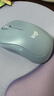 罗技（Logitech）M221 轻音鼠标 无线鼠标 办公鼠标 对称鼠标 带无线微型接收器 雾霭蓝 实拍图