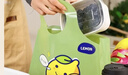 优奥手提打包袋25只30*39cm加厚包装塑料袋礼品袋购物袋绿色 实拍图