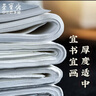 荣宝斋 书画纸 书法国画专用毛笔初学练习创作生熟宣半生熟四尺对单开学生入门 半生熟-四尺对开 实拍图