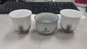 容山堂珐琅彩泡茶杯陶瓷主人杯单杯茶盏公道杯盖碗茶洗壶承茶壶功夫茶具 金丝珐琅彩品茗茶杯-宝蕴款 1个 80ml 实拍图