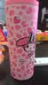 名创优品（MINISO）三丽鸥吸管保温杯豹纹冰霸杯保冷高颜值水杯700mL(My Melody) 实拍图