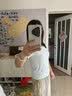 蕉下一体织女士裸感速干户外运动短袖T恤健身瑜伽DR006春夏初云蓝M 实拍图