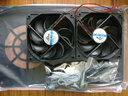 宝璋 路由散热器 网件R6900 R7000 R7800散热架 光猫 路由器 交换机散热风扇支持调速 单层黑色【调速版】 实拍图
