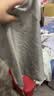 婧麒（JOYNCLEON）防辐射服孕妇装防辐射肚兜银纤维护胎宝防护服 银灰色 均码 实拍图