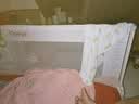 丸丫K2床围栏婴儿防摔床护栏床边防掉床挡板防护栏2.0米卡其一面 实拍图