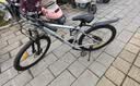 京东京造 XC350山地自行车铝合金禧玛诺21速油压碟刹成年人学生17寸时空银 实拍图